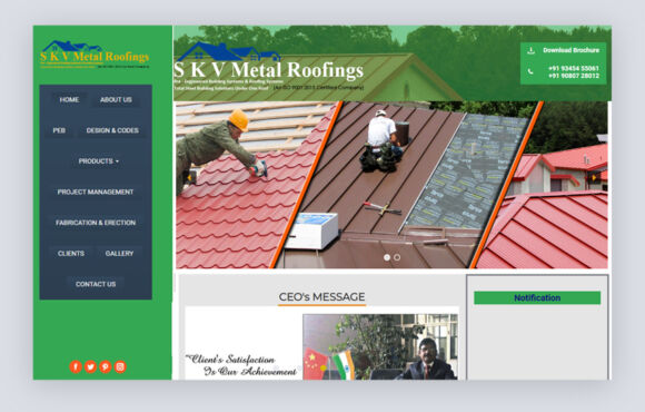 Skv metal roofing’s